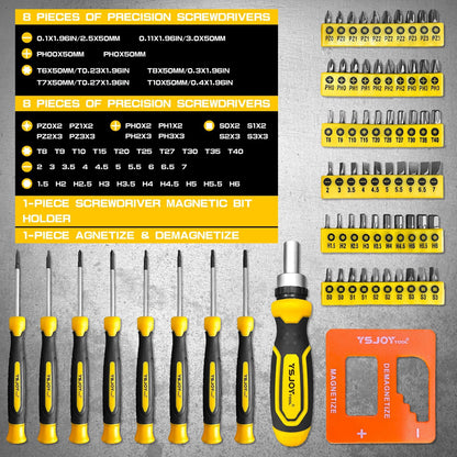 Heydake 131PCS Tool Set (Yellow)