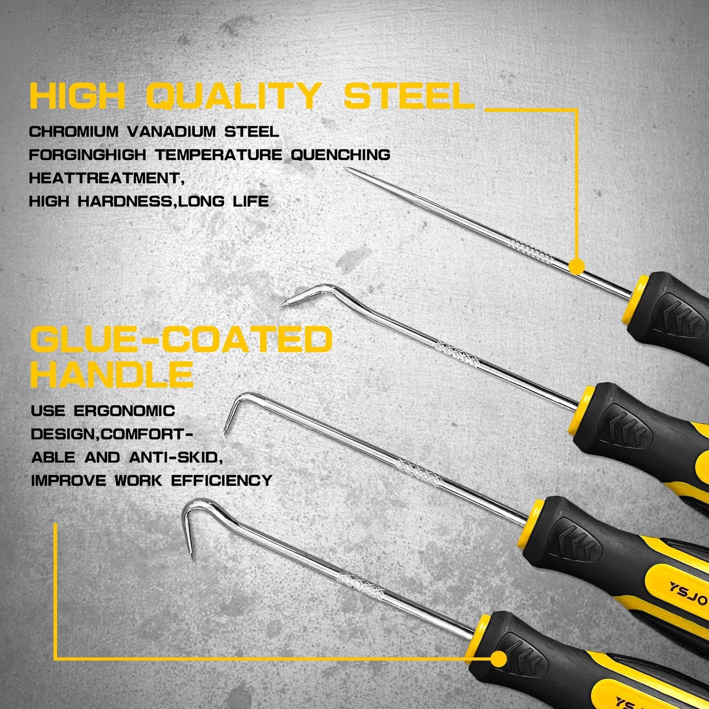 Heydake 131PCS Tool Set (Yellow)