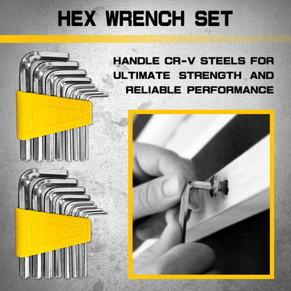Heydake 131PCS Tool Set (Yellow)