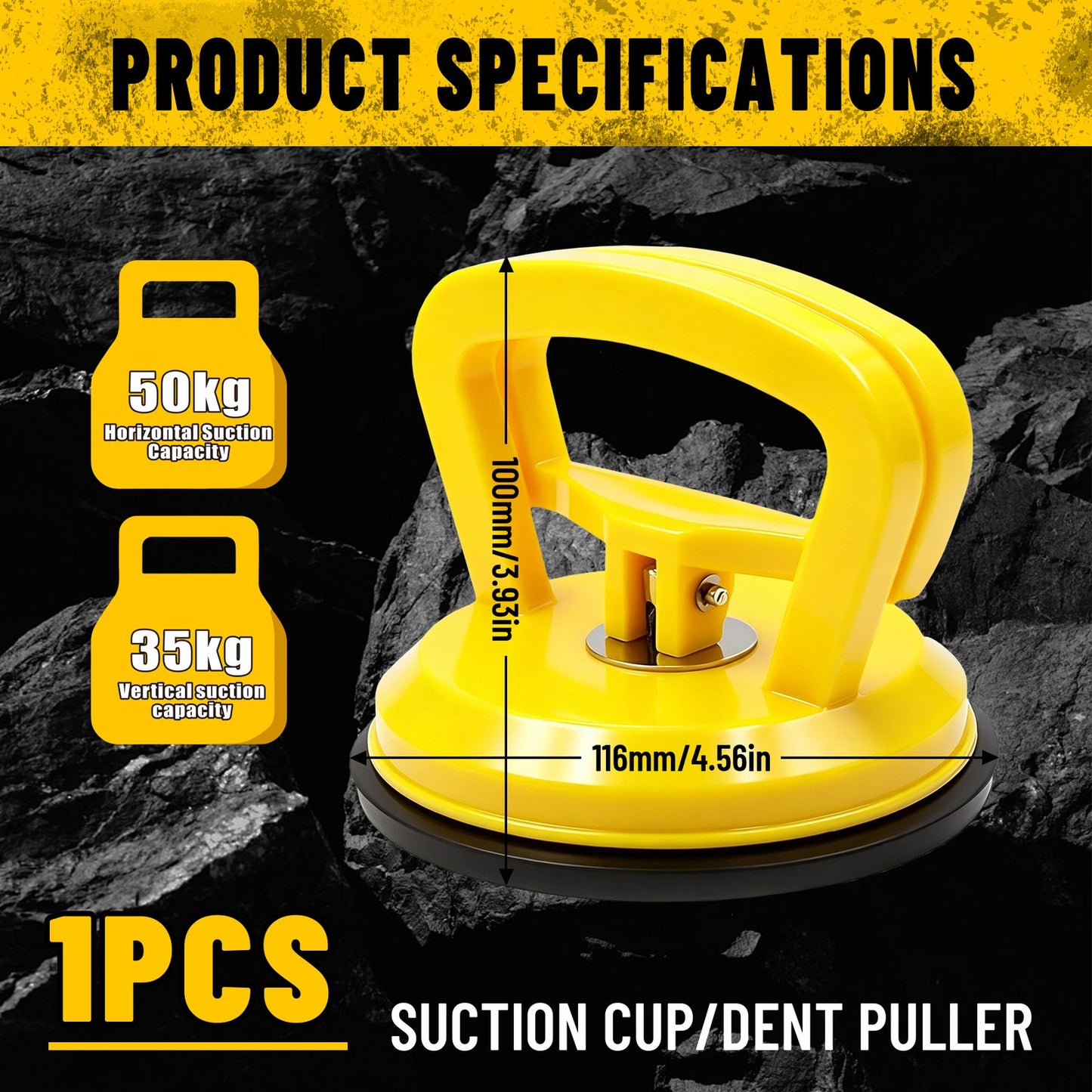 Heydake Heavy Duty Suction Cup Dent Puller