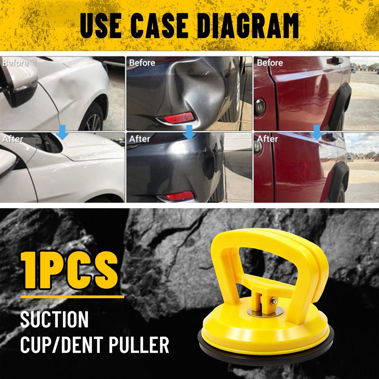Heydake Heavy Duty Suction Cup Dent Puller