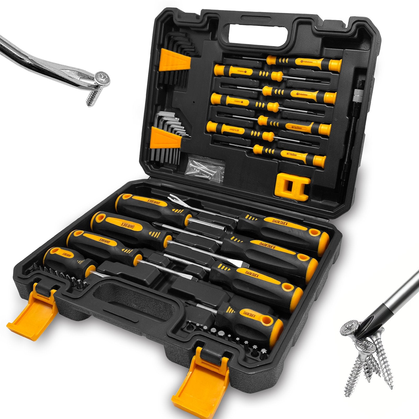 Heydake 53PCS Screwdriver Bit Set in Case