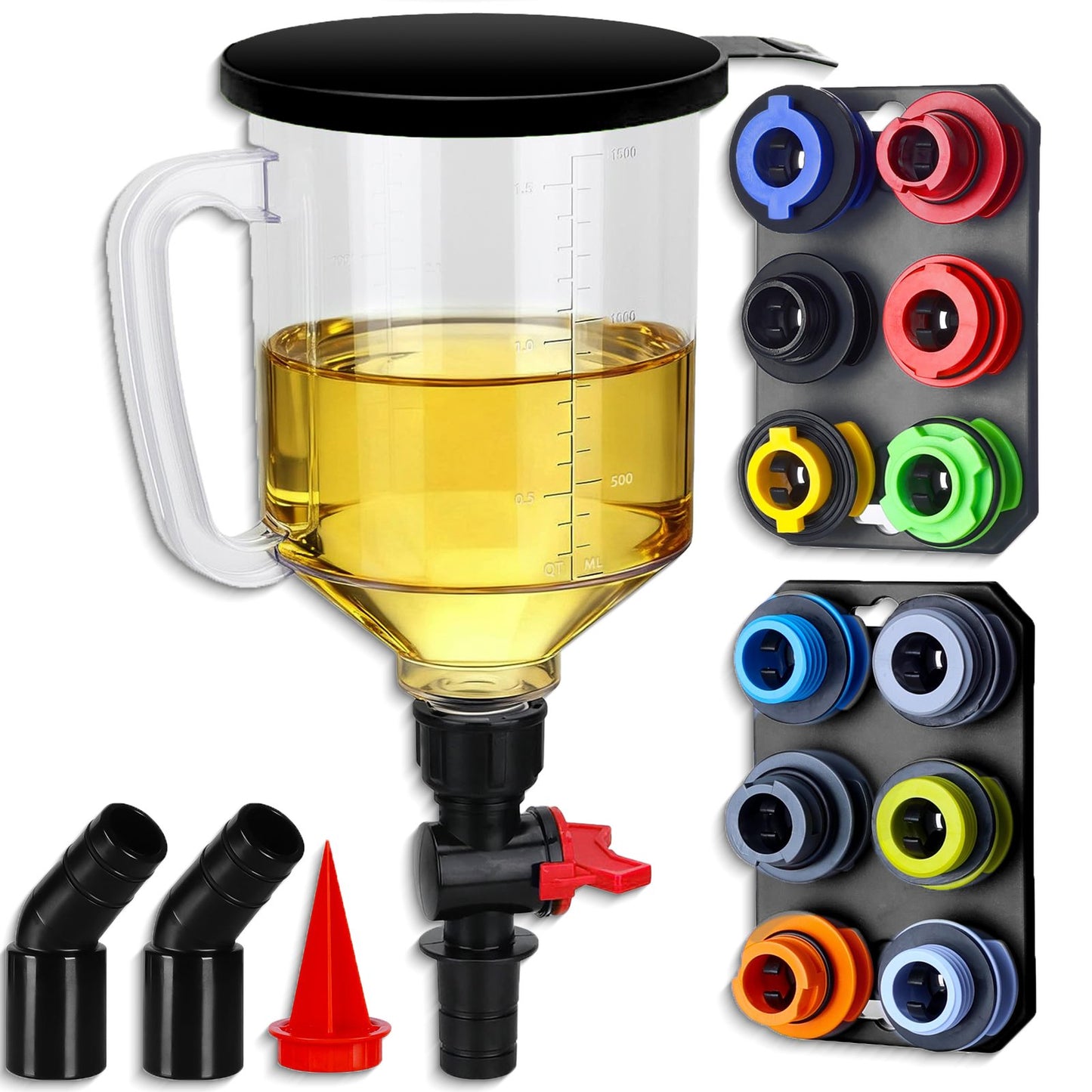 Heydake 18-Piece Engine Oil Funnel Kit