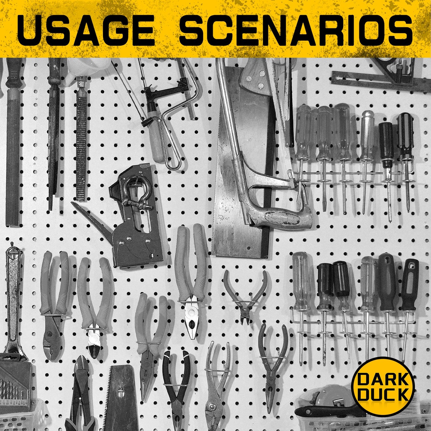 Heydake 288PCS Pegboard Accessories Organizer Kit