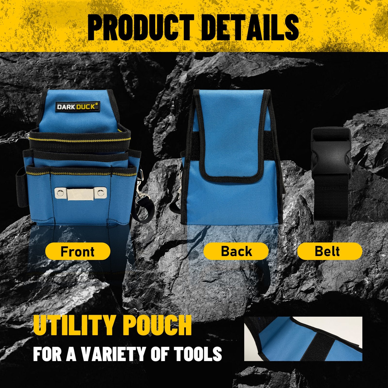 Heydake Small Canvas Tool Storage Bag