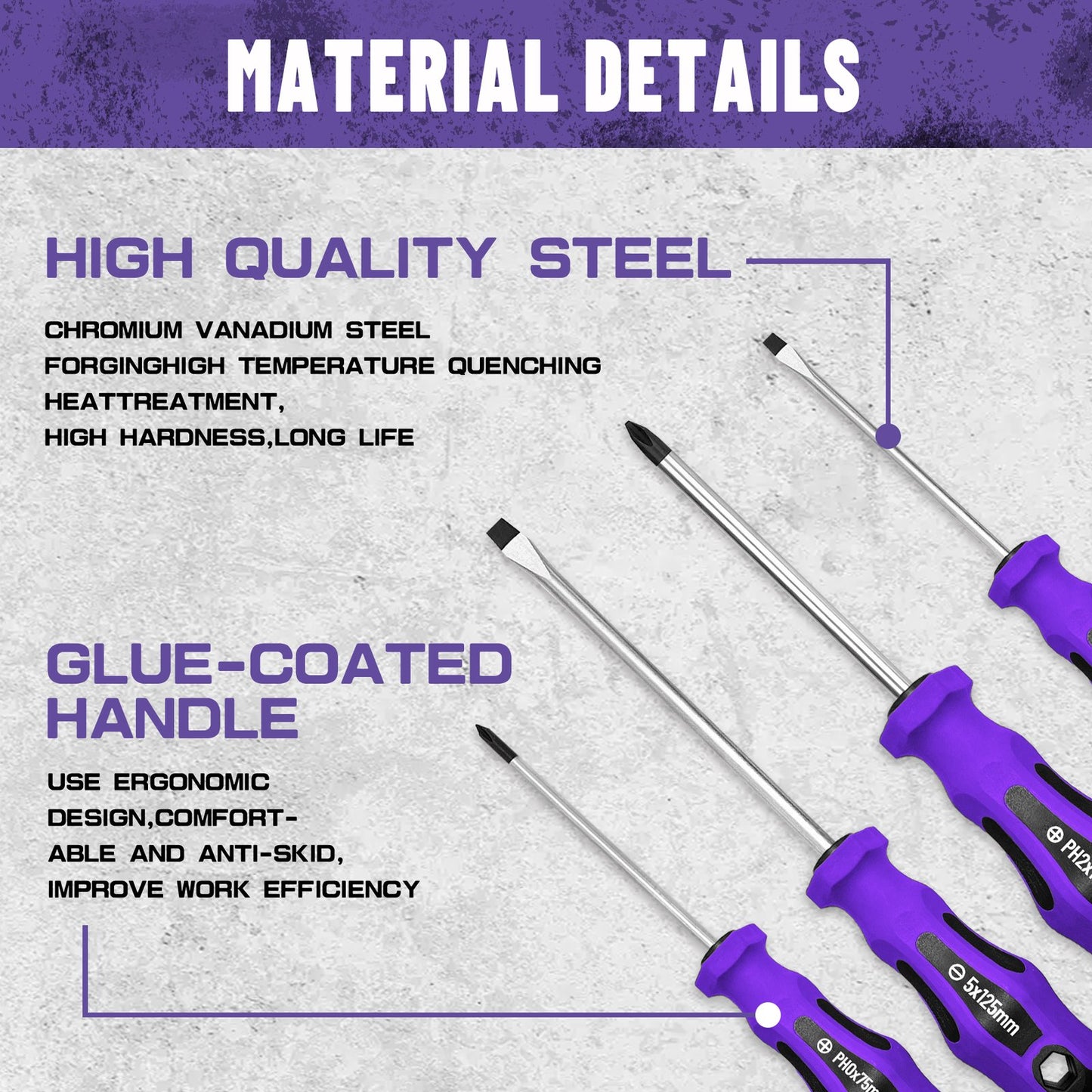 Heydake 20-Piece Magnetic Screwdriver Set