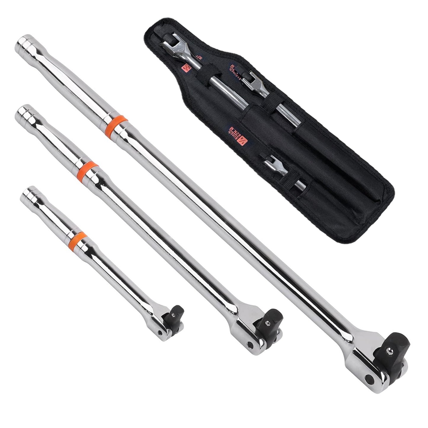 Heydake 3-Piece Extension Bar Set