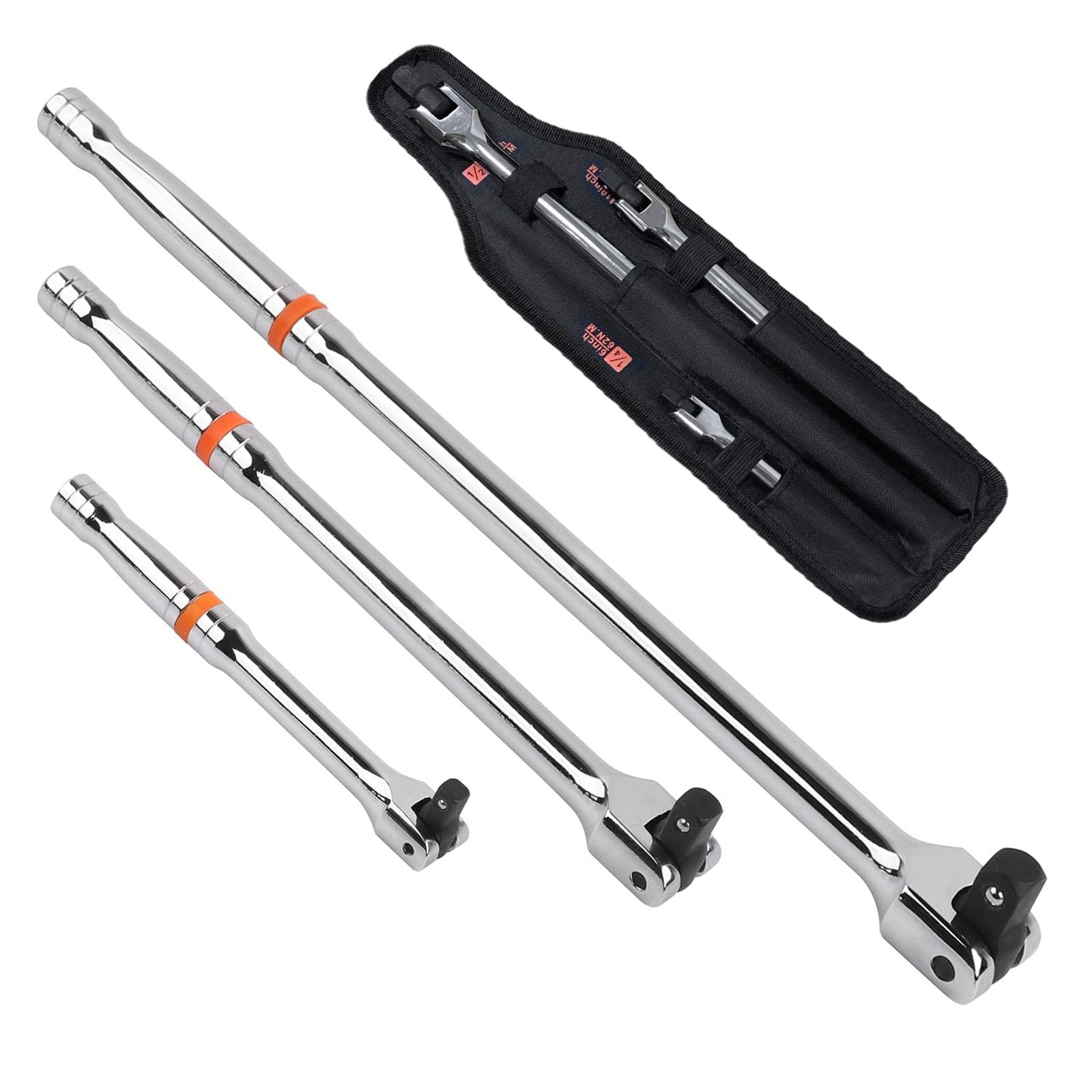 Heydake 3-Piece Extension Bar Set