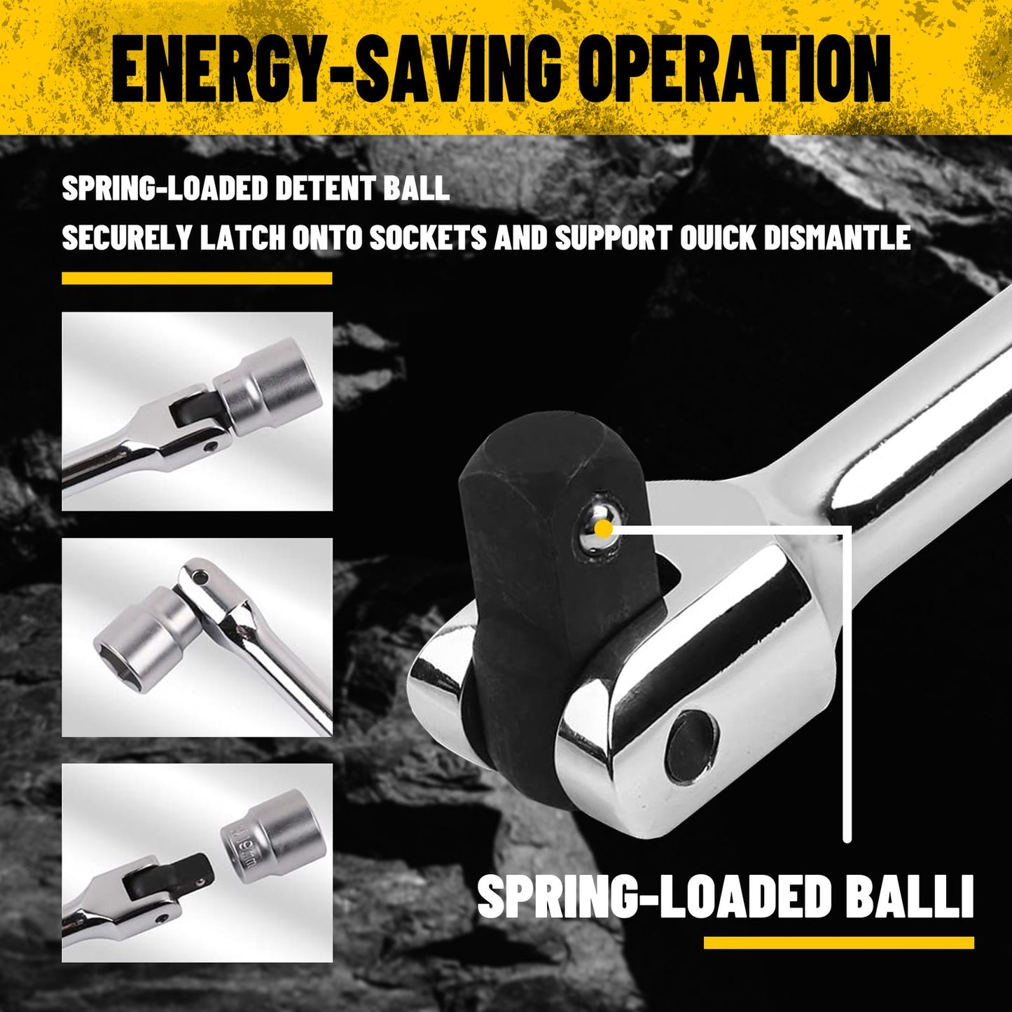 Heydake 3-Piece Extension Bar Set