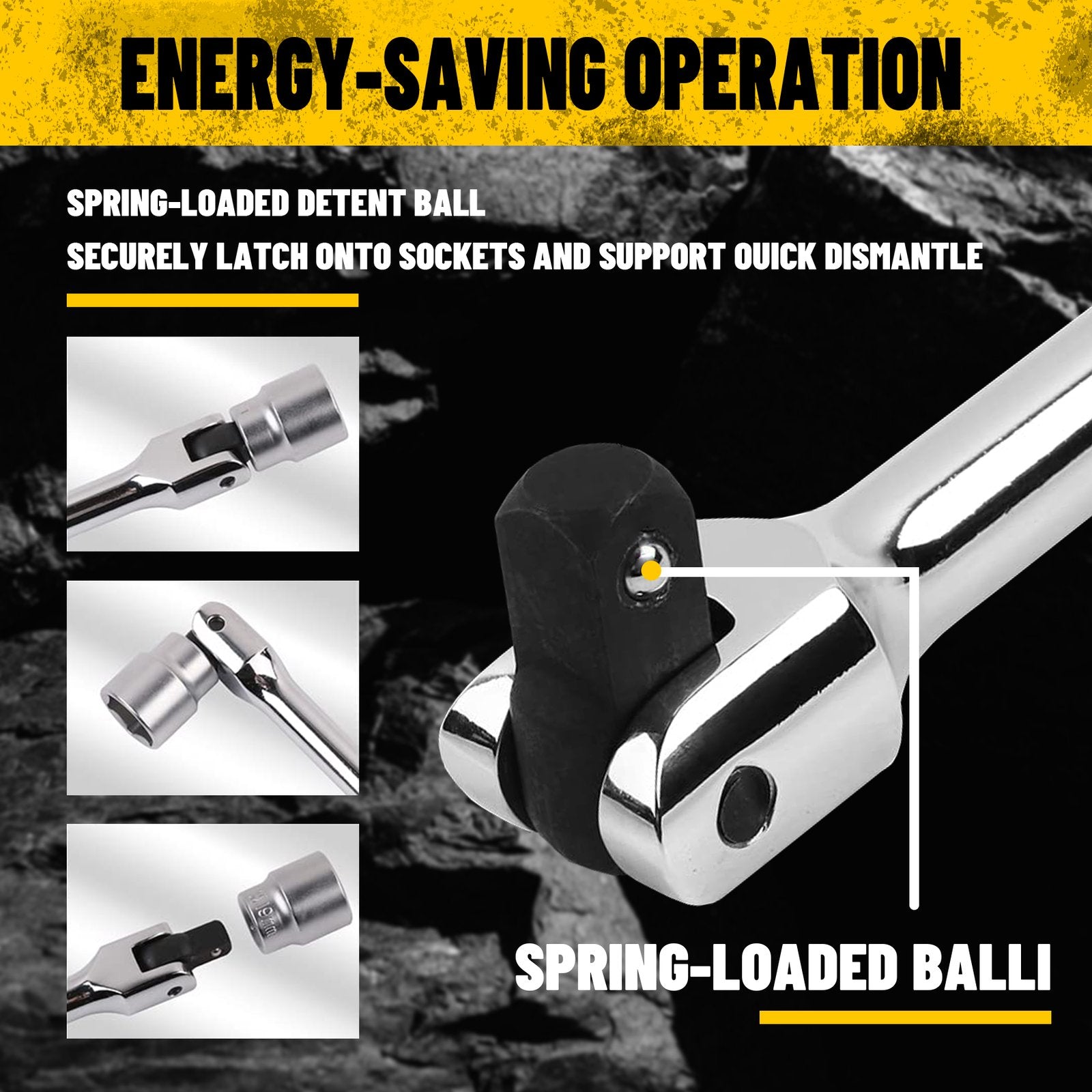 Heydake 3-Piece Extension Bar Set