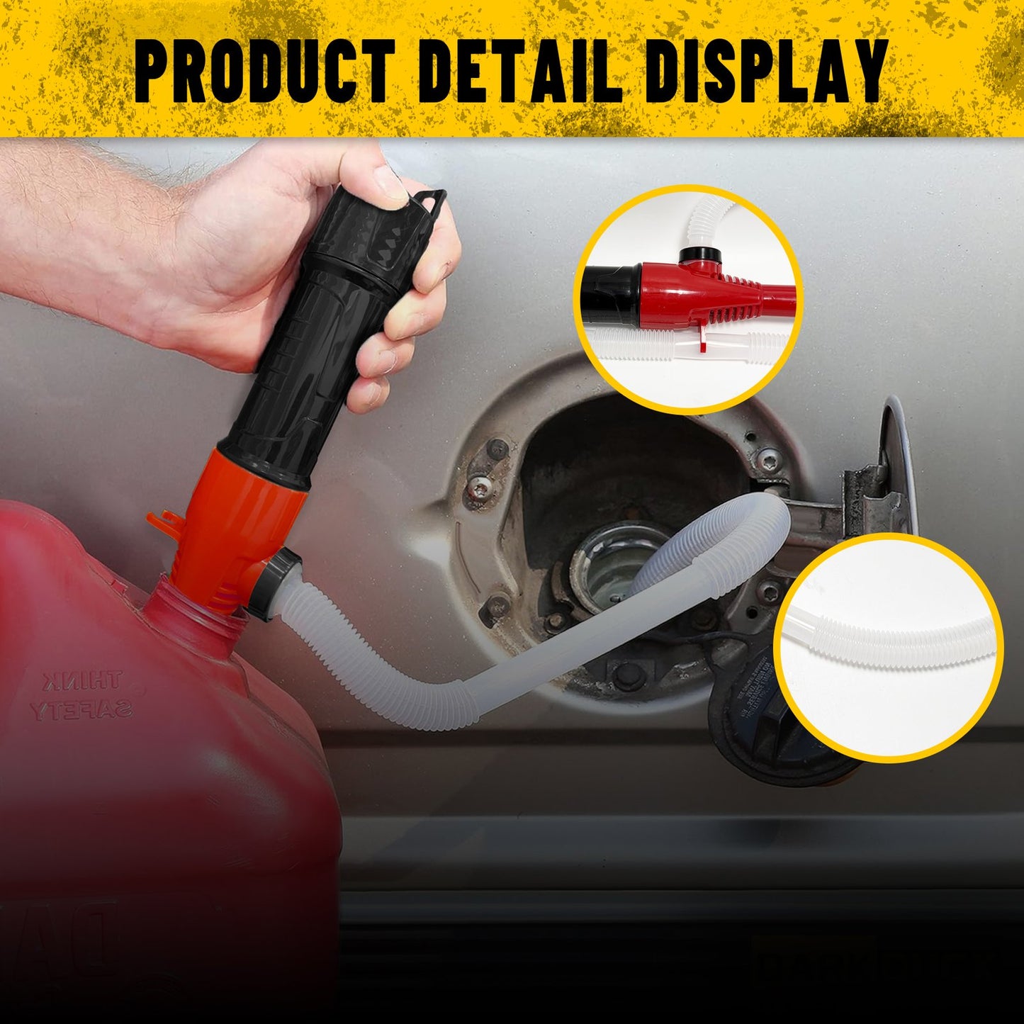 Heydake Battery-Powered Siphon Pump