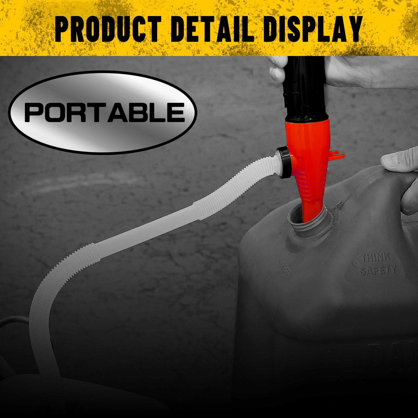 Heydake Battery-Powered Siphon Pump