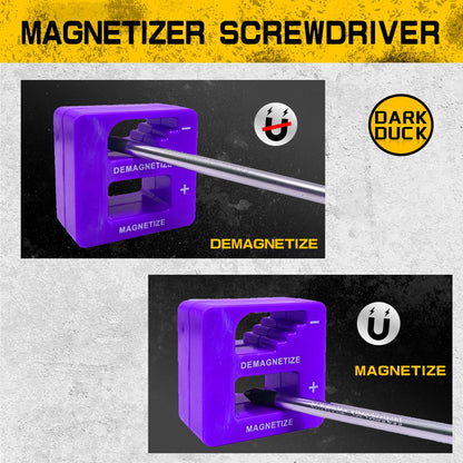 Heydake 118PCS Magnetic Screwdriver Bit Set - Purple
