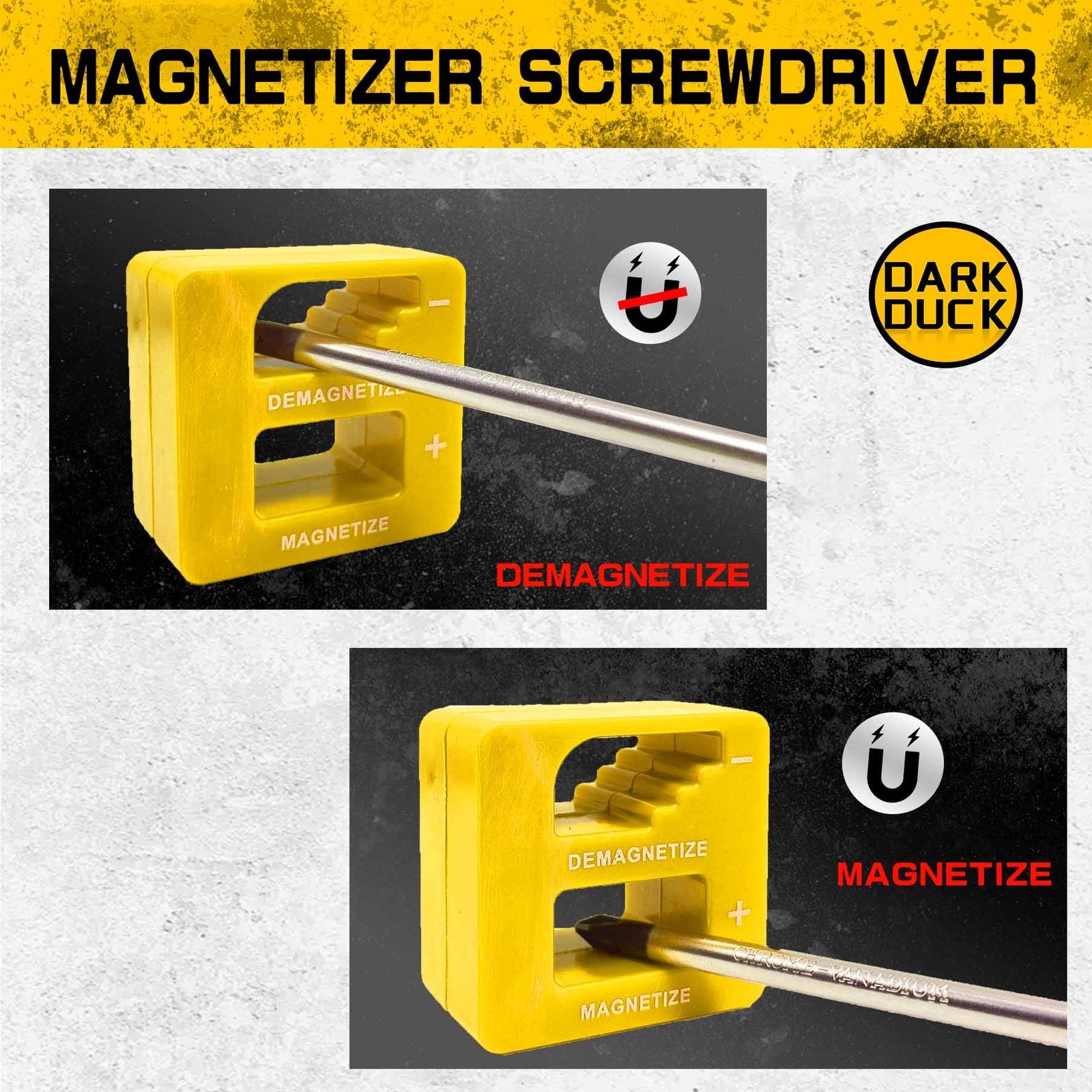 Heydake 118PCS Magnetic Screwdriver Bit Set - Yellow