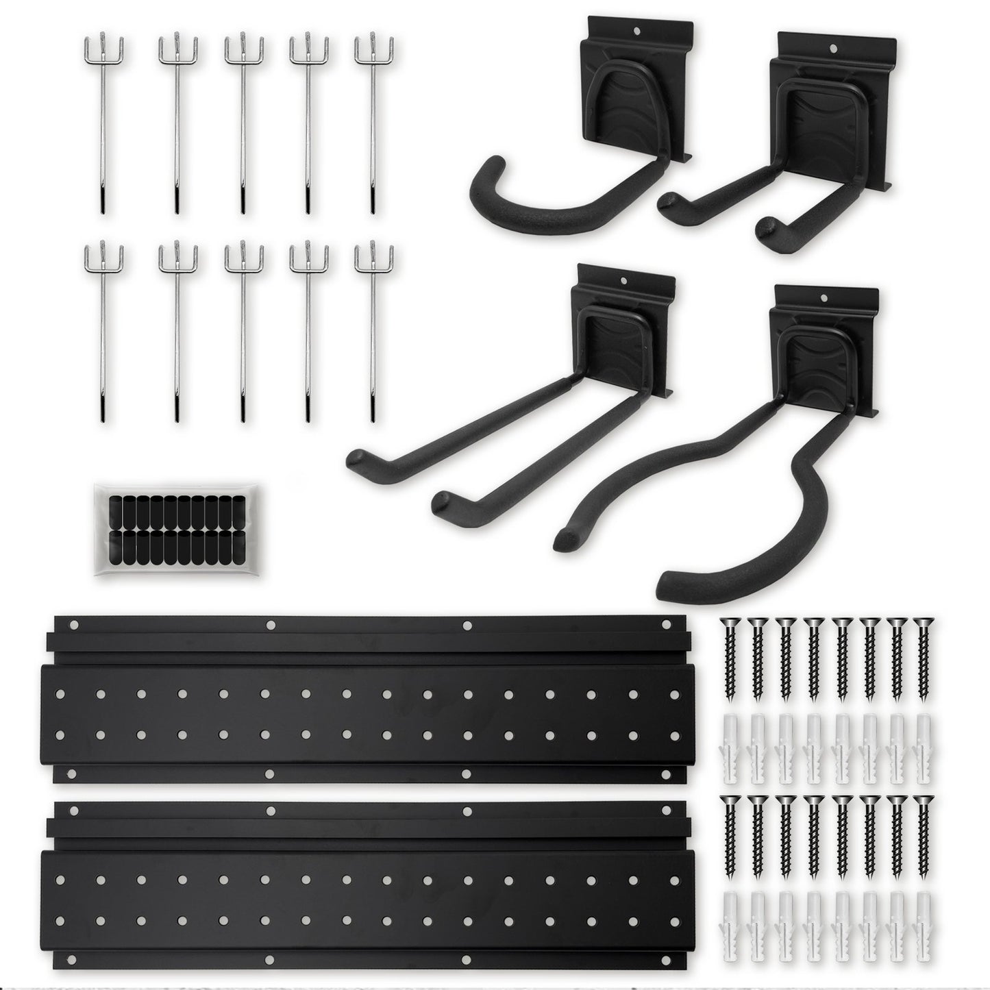 Heydake 16PCS Pegboard Hook Organizer Set