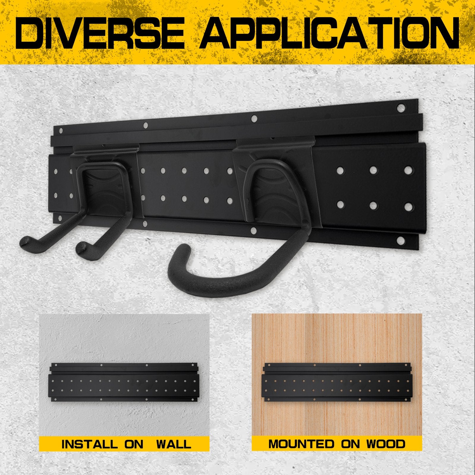 Heydake 16PCS Pegboard Hook Organizer Set