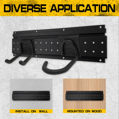 Heydake 16PCS Pegboard Hook Organizer Set