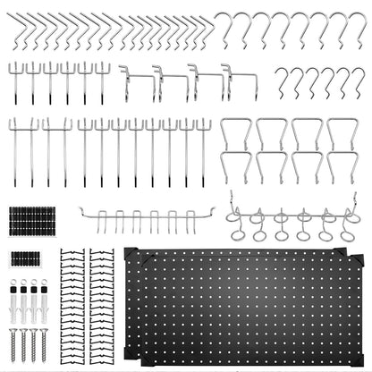 Heydake 100PCS Pegboard Tool Organizer Set
