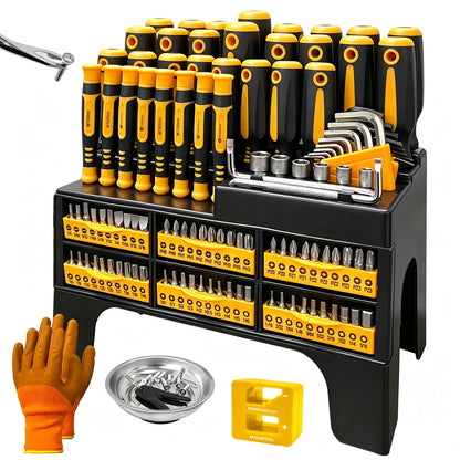 Heydake 121PCS Magnetic Screwdriver Bit Set