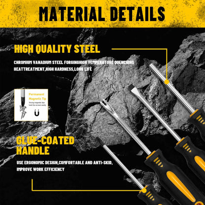Heydake 121PCS Magnetic Screwdriver Bit Set