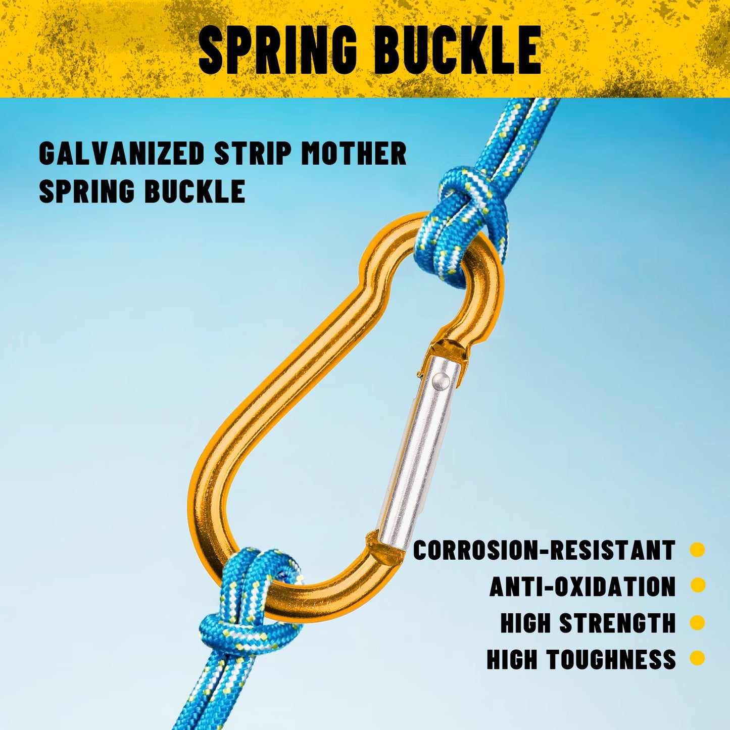Heydake 4PCS Carabiner Set