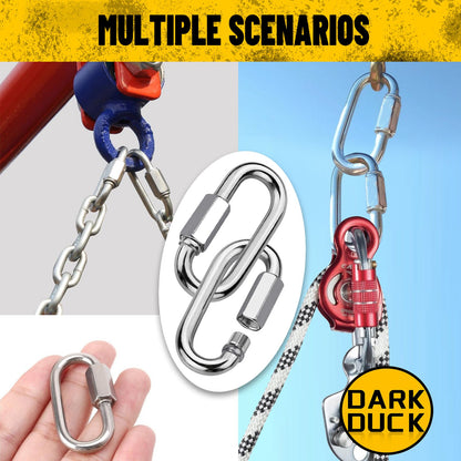 Heydake 6PCS Carabiner Set