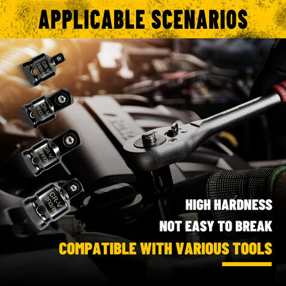 Heydake 7PCS Socket Adapter Set
