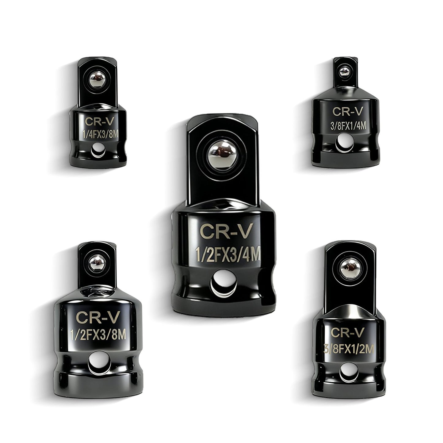 Heydake 5PCS Socket Adapter Set