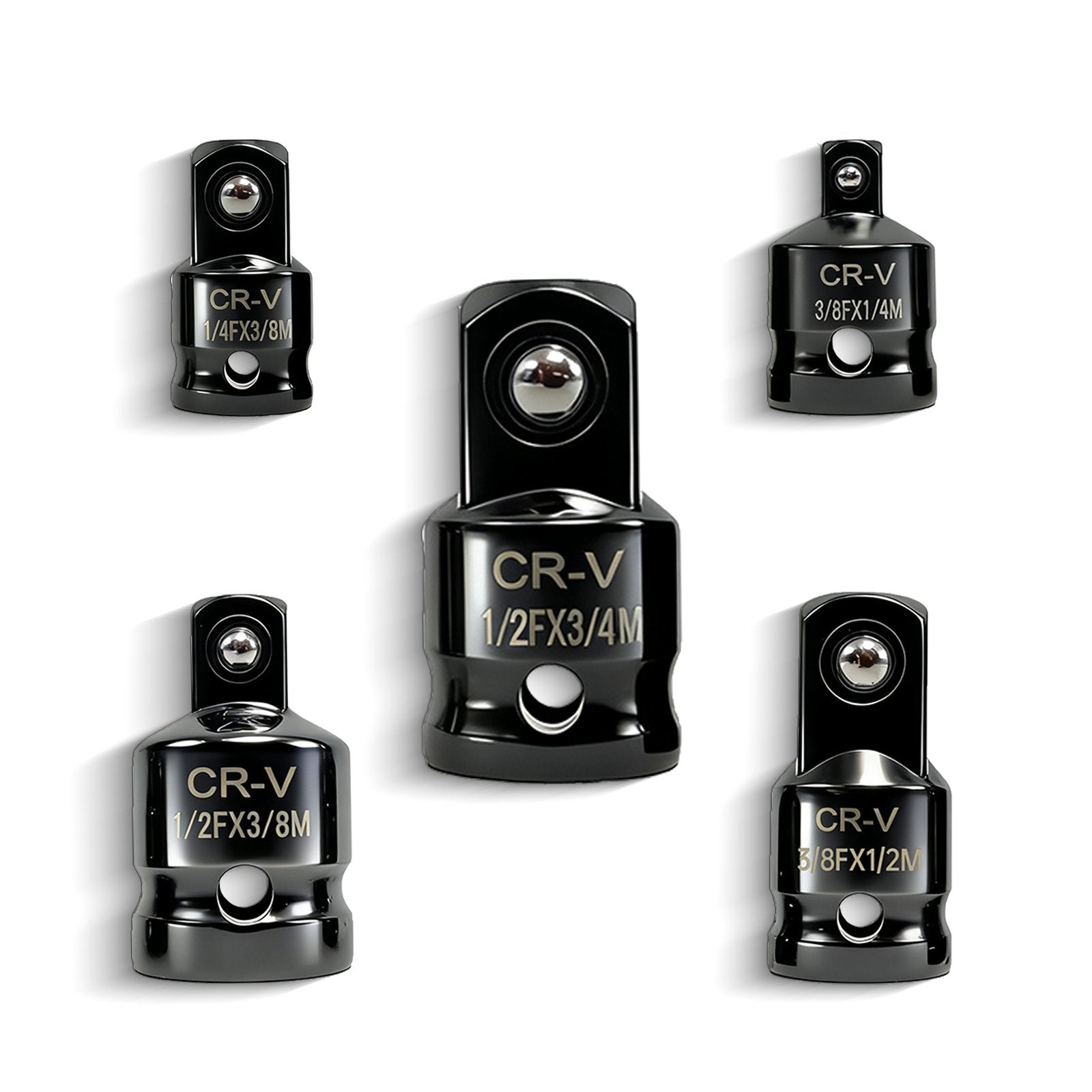 Heydake 5PCS Socket Adapter Set