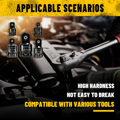Heydake 5PCS Socket Adapter Set