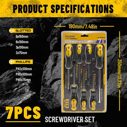 Heydake 7PCS Screwdriver Set
