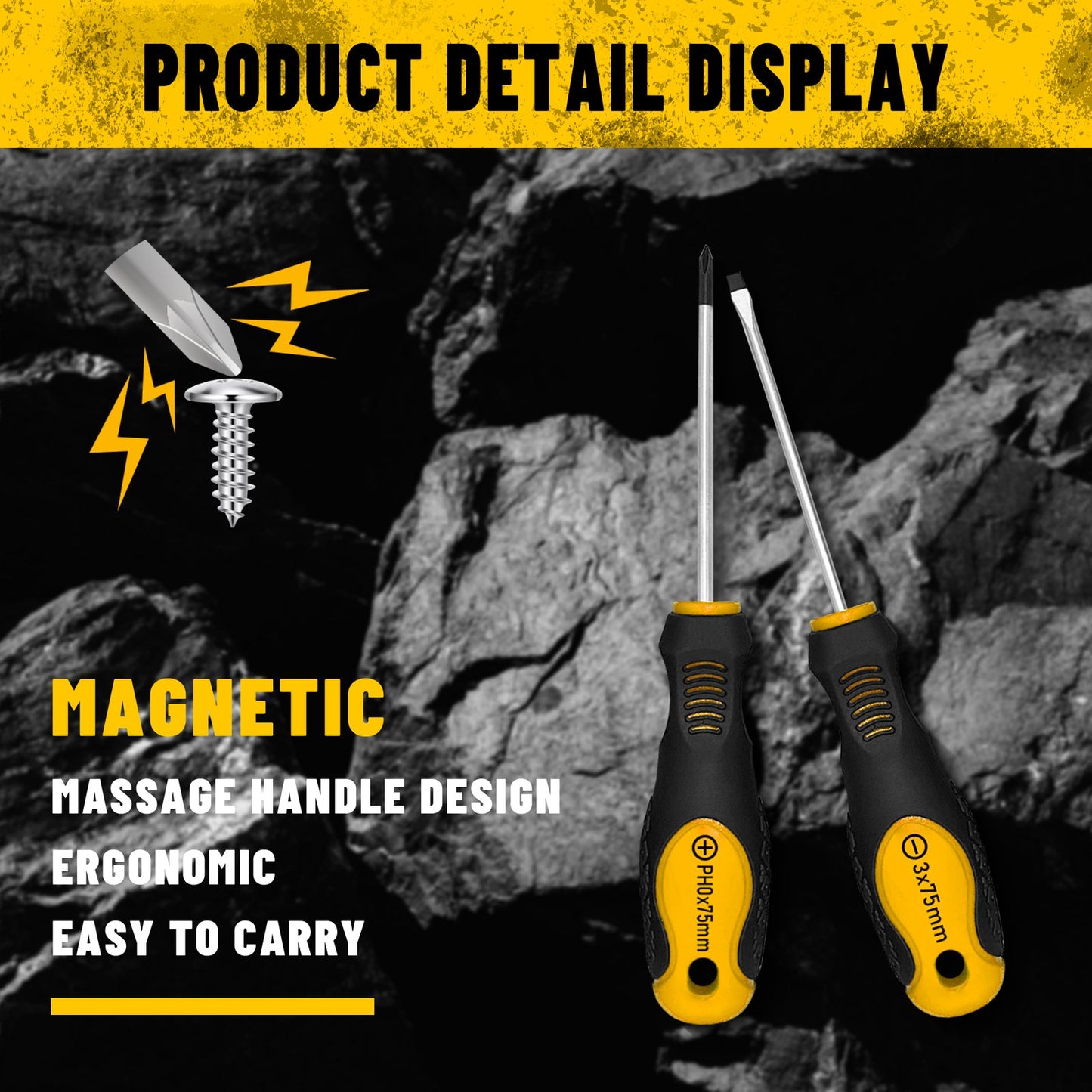 Heydake 7PCS Screwdriver Set