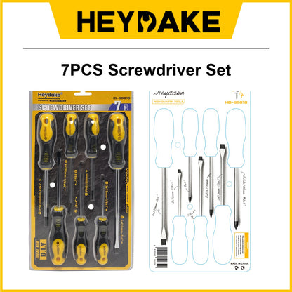 Heydake 7PCS Screwdriver Set