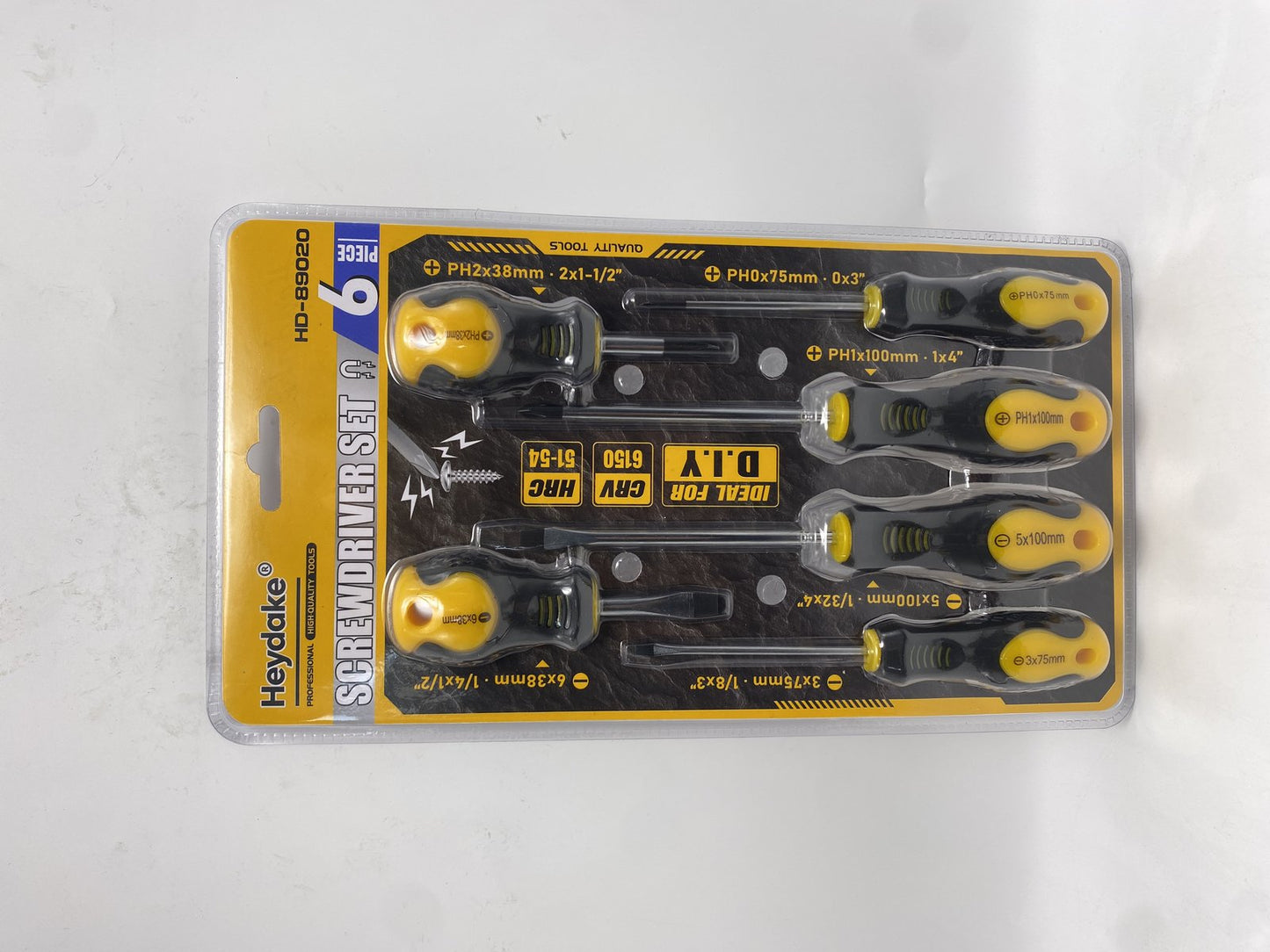 Heydake 6PCS Screwdriver Set