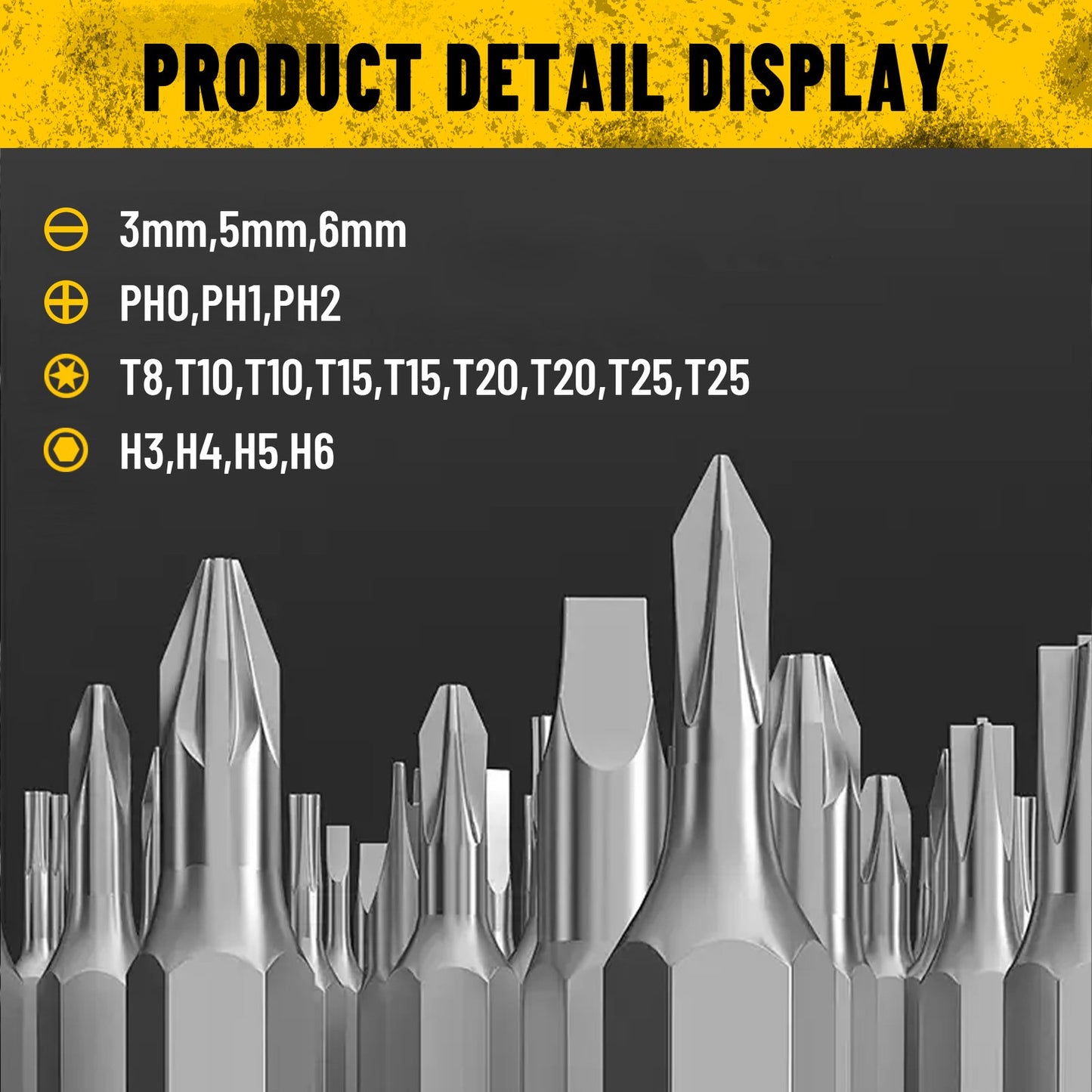 Heydake 23PCS Screwdriver Set