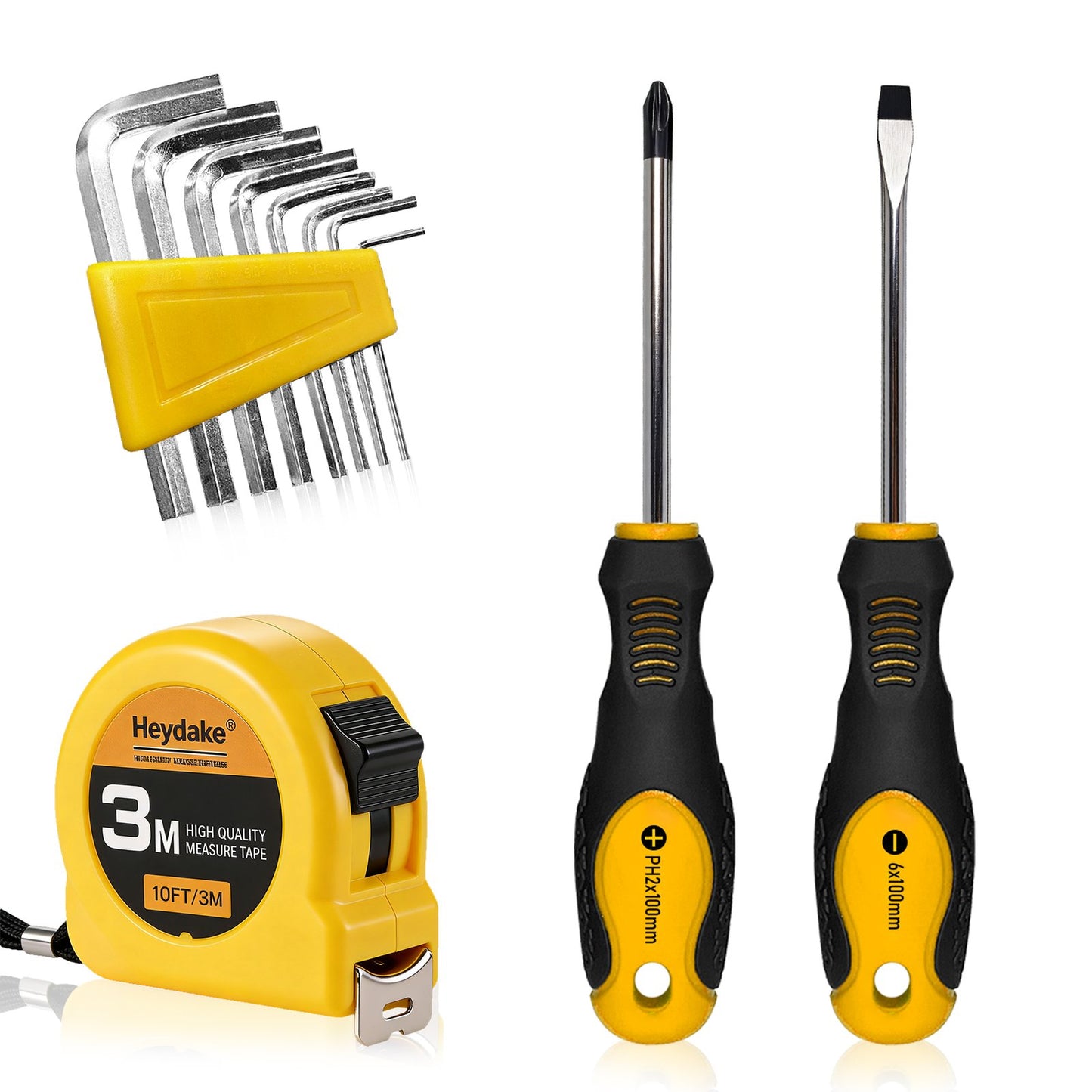 Heydake 10PCS Screwdriver Set
