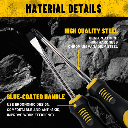 Heydake 10PCS Screwdriver Set