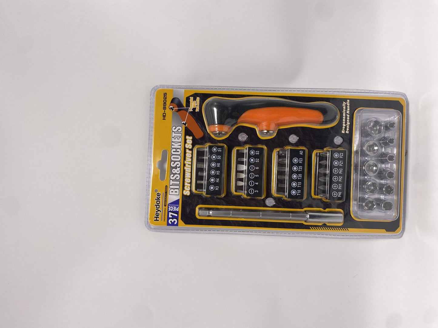 Heydake 37PCS T-Handle Screwdriver Set