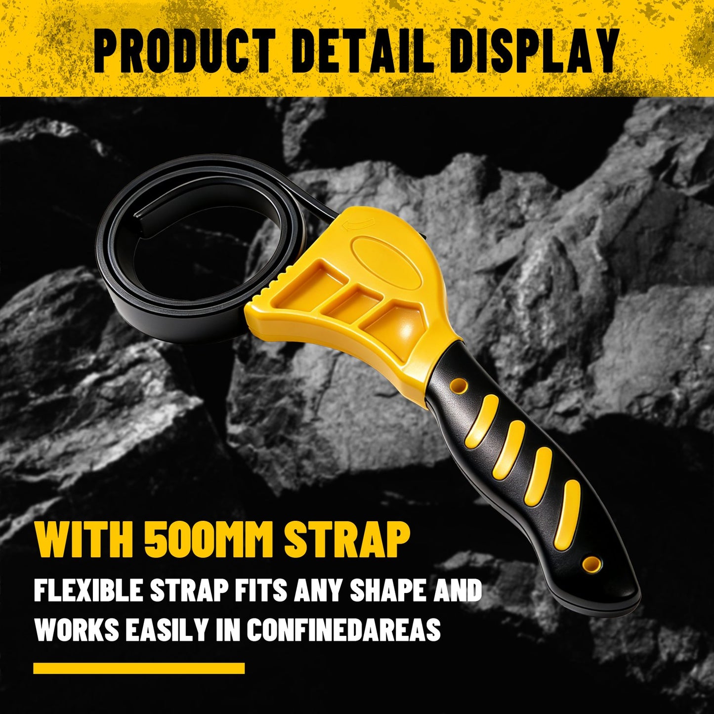 Heydake 6 Inch Strap Wrench