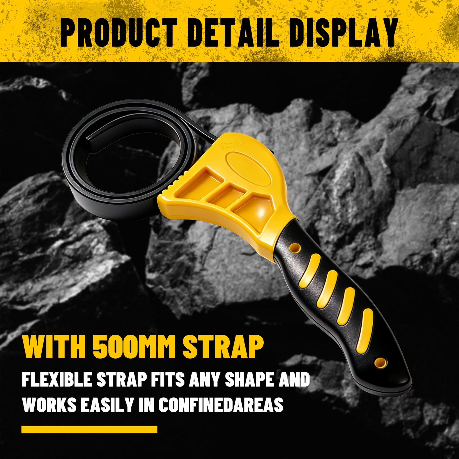 Heydake 6 Inch Strap Wrench