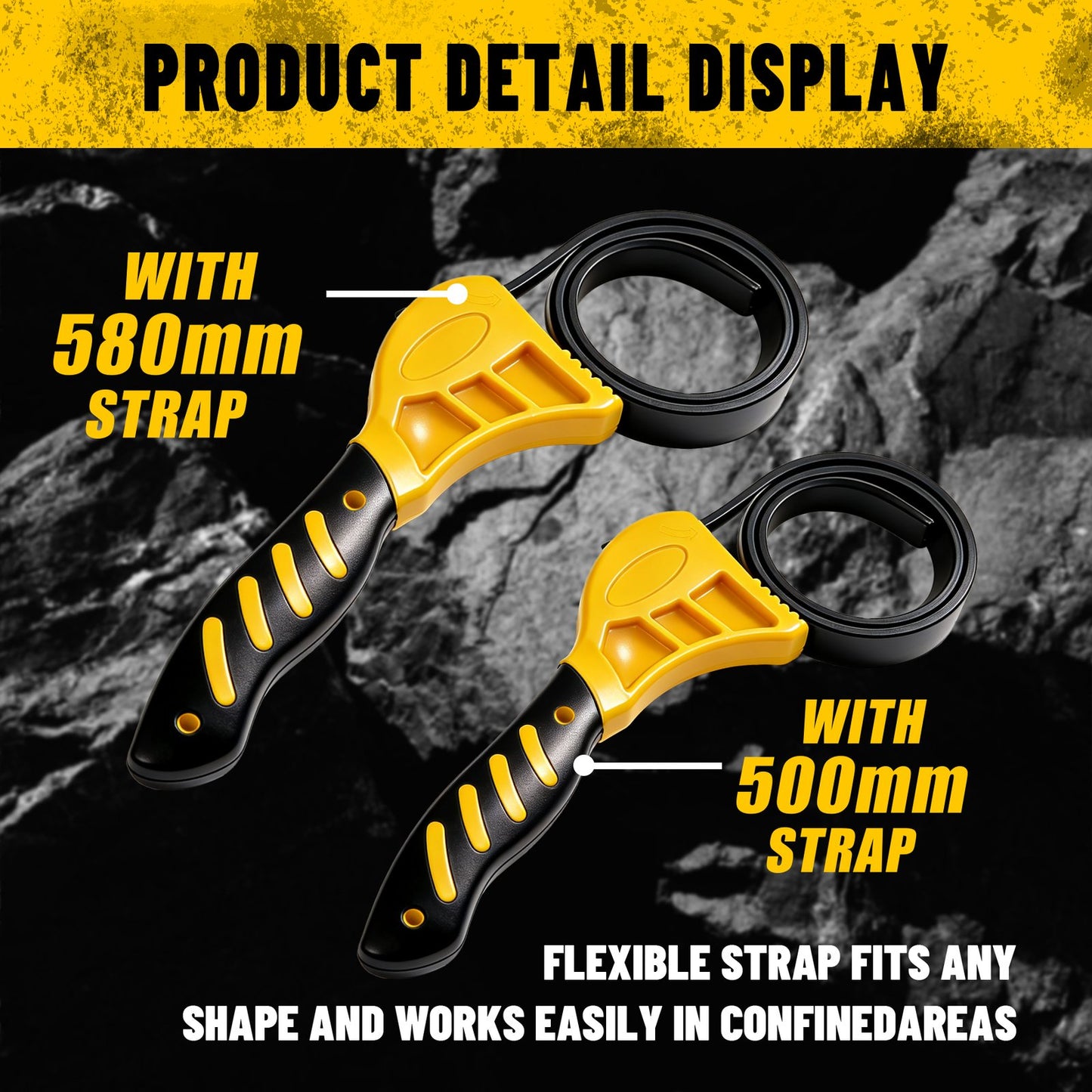 Heydake 6 Inch Strap Wrench