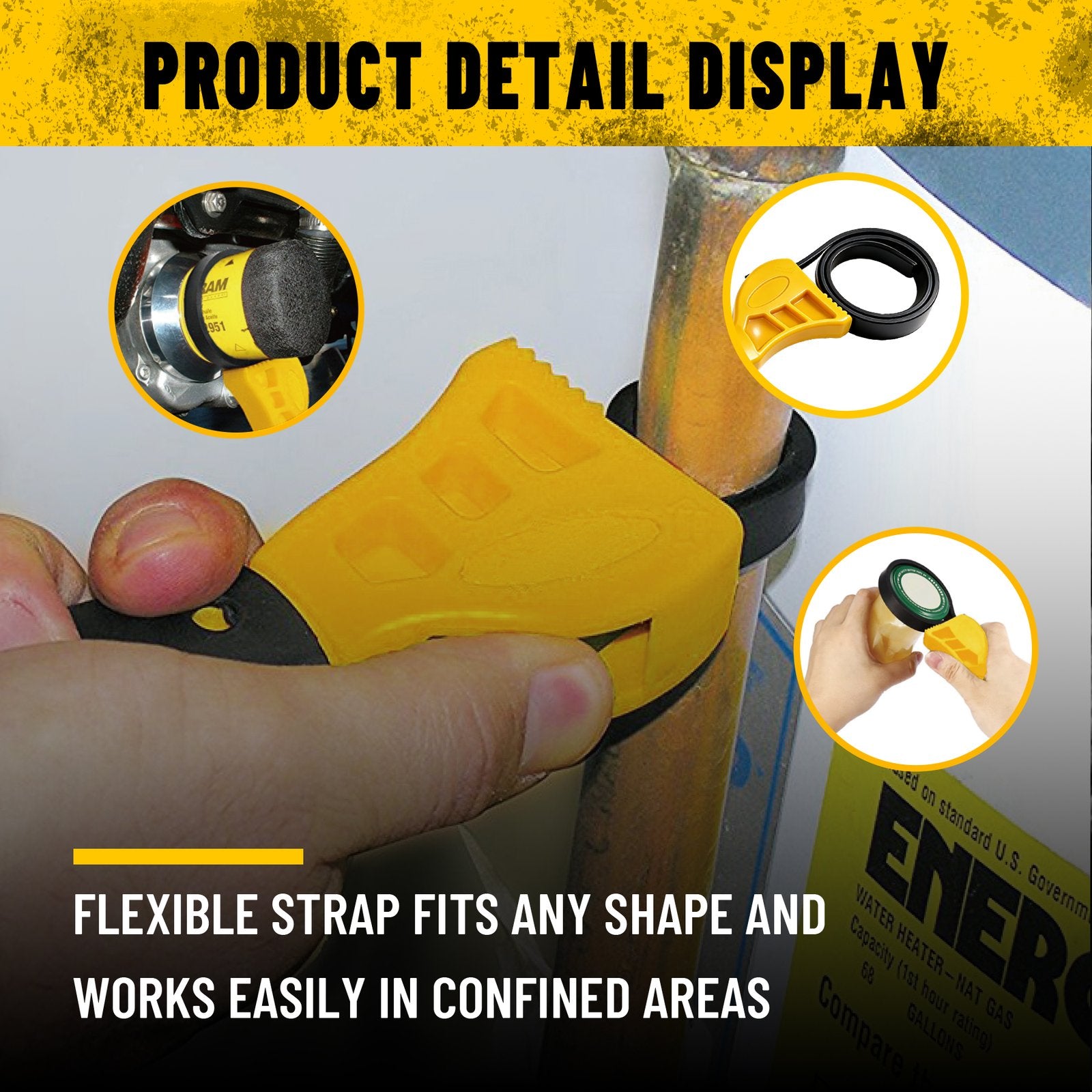 Heydake 6 Inch Strap Wrench