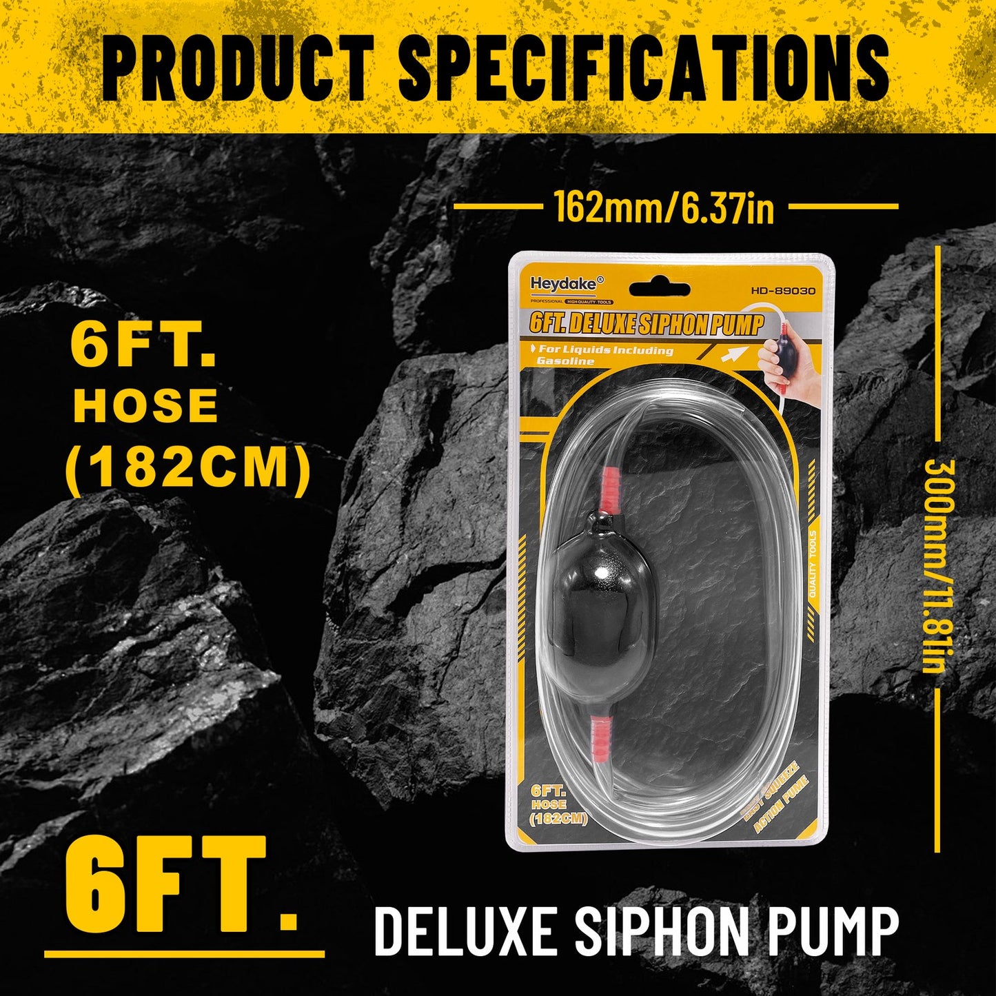 Heydake Oil Suction Tube / Fluid Extractor