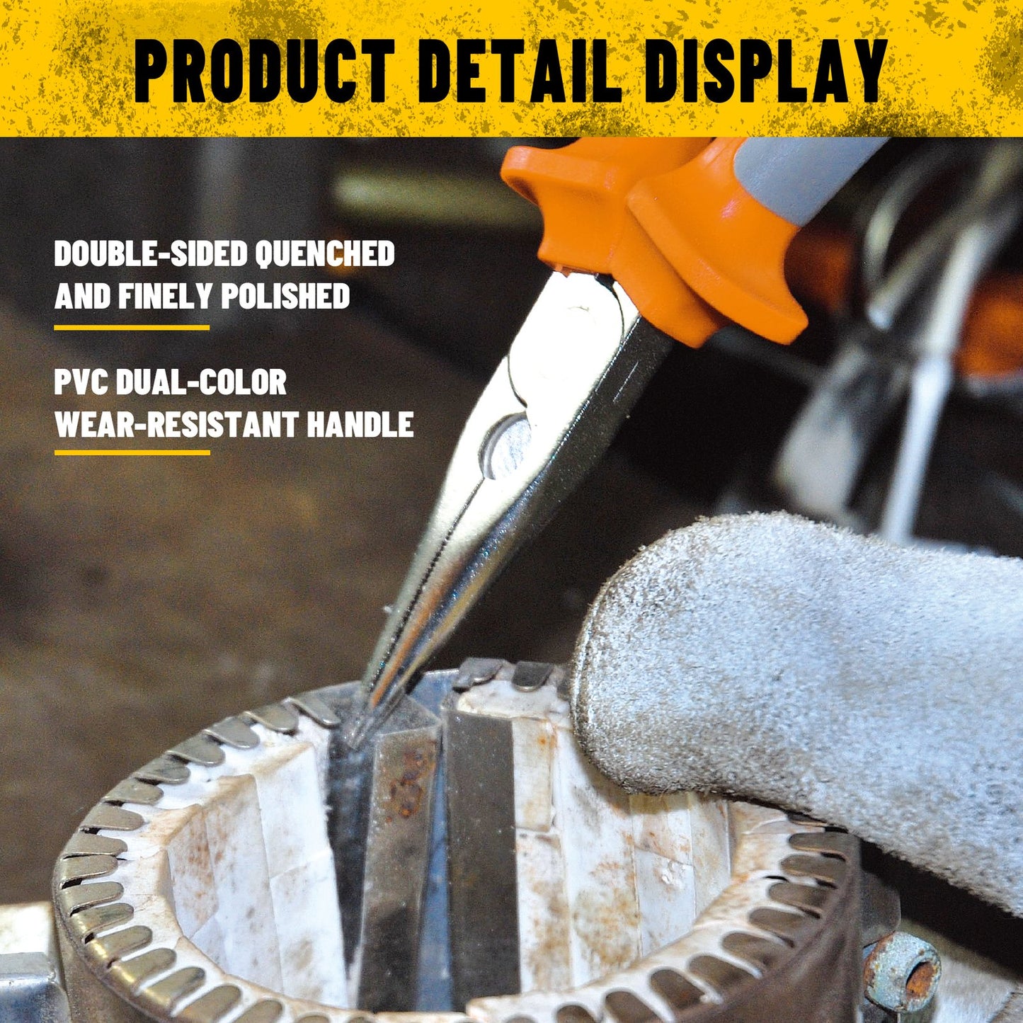 Heydake 6 Inch Long Nose Pliers