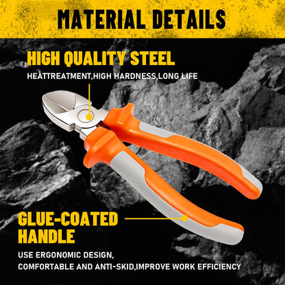 Heydake 8 Inch Diagonal Pliers