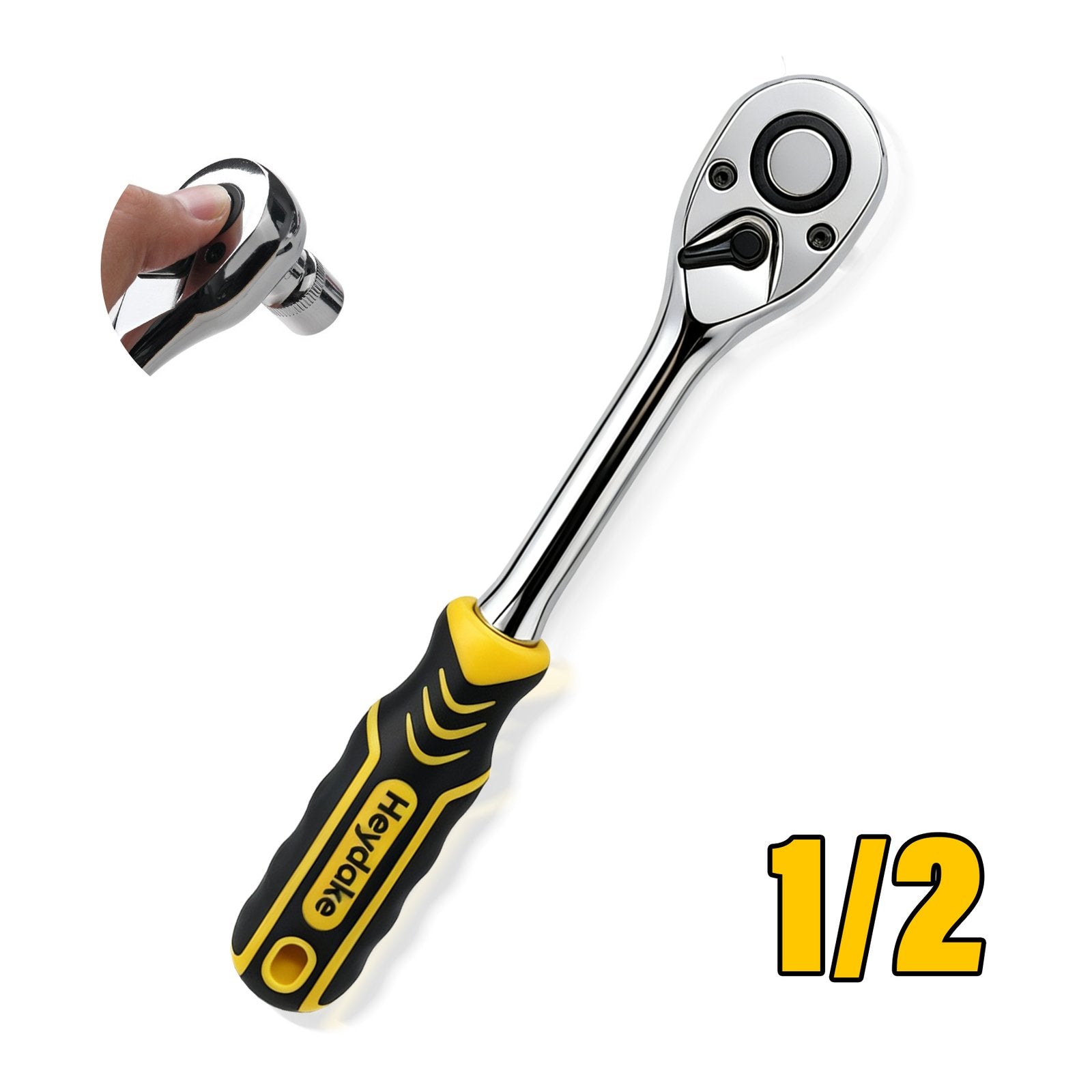 Heydake 1/2 Inch Drive Ratchet Wrench