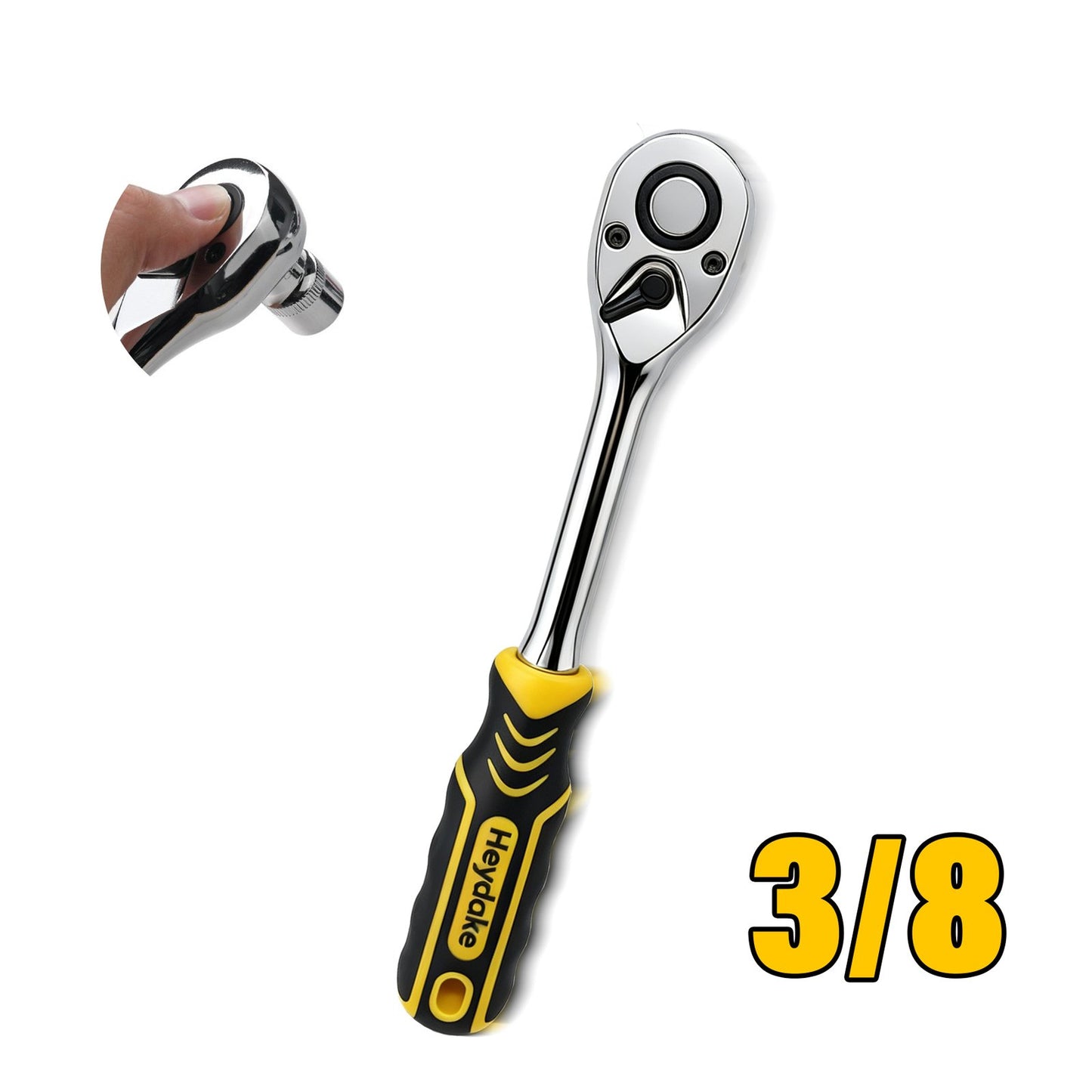 Heydake 3/8 Inch Drive Ratchet Wrench