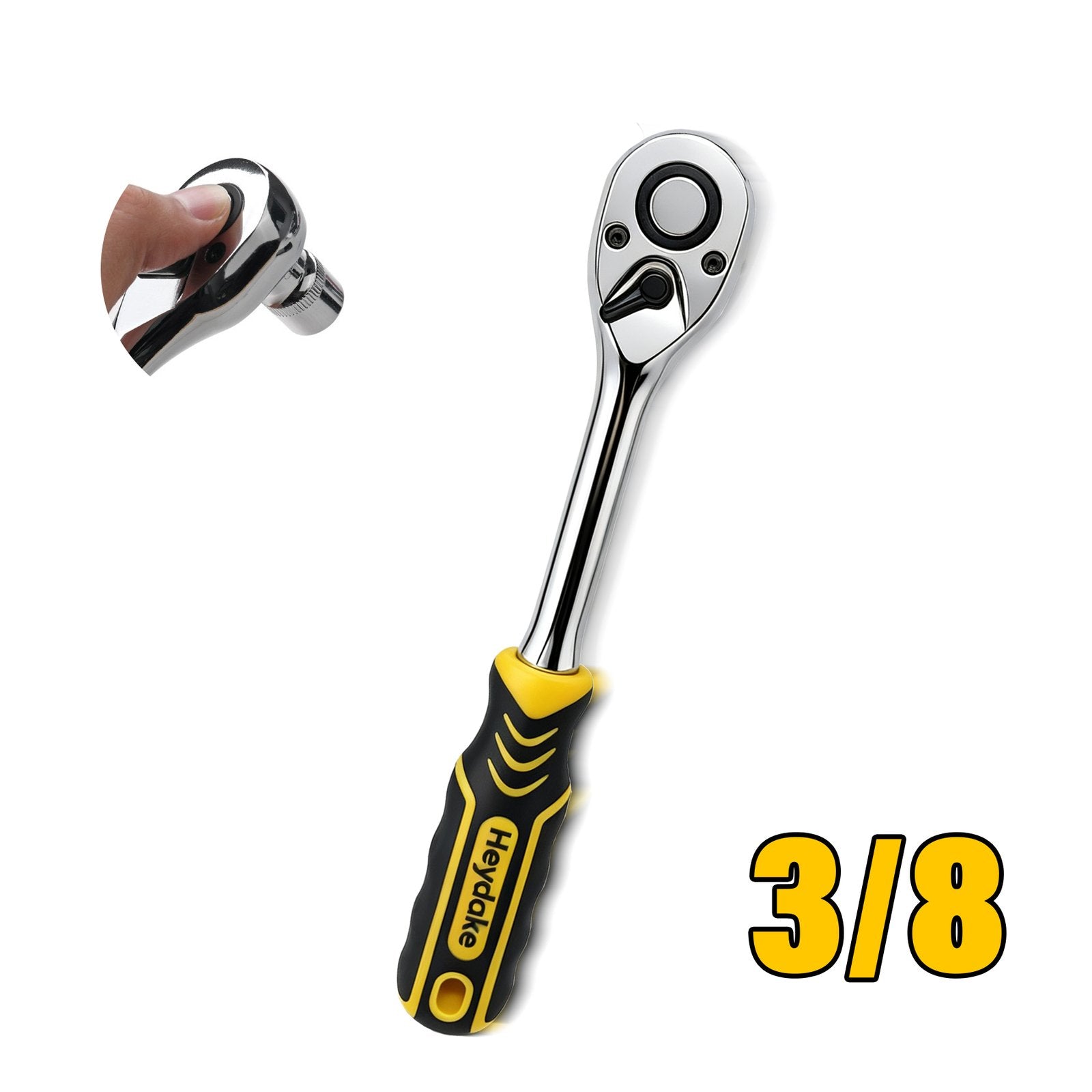 Heydake 3/8 Inch Drive Ratchet Wrench