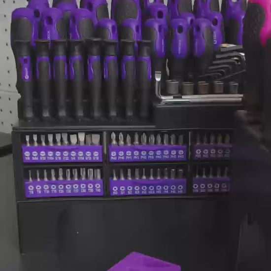 heydake 118pcs magnetic screwdriver bit set demo