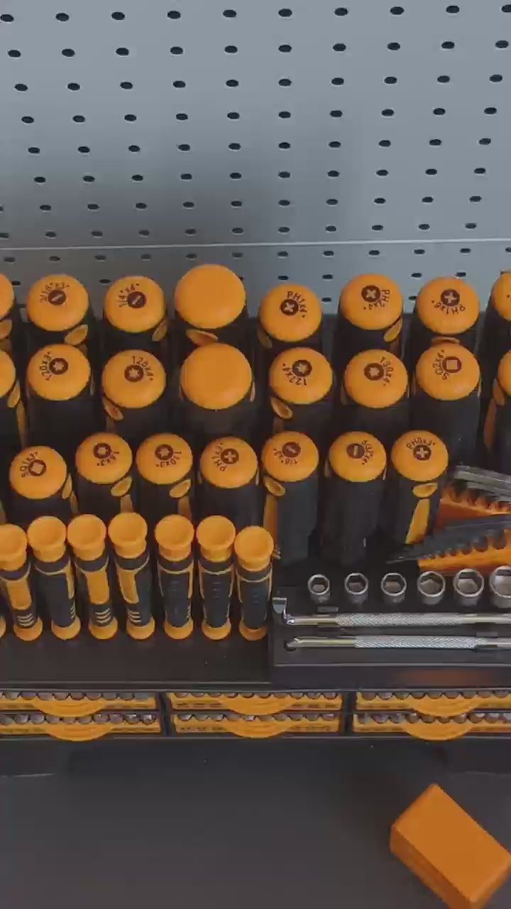 heydake 121pcs magnetic screwdriver bit set demo